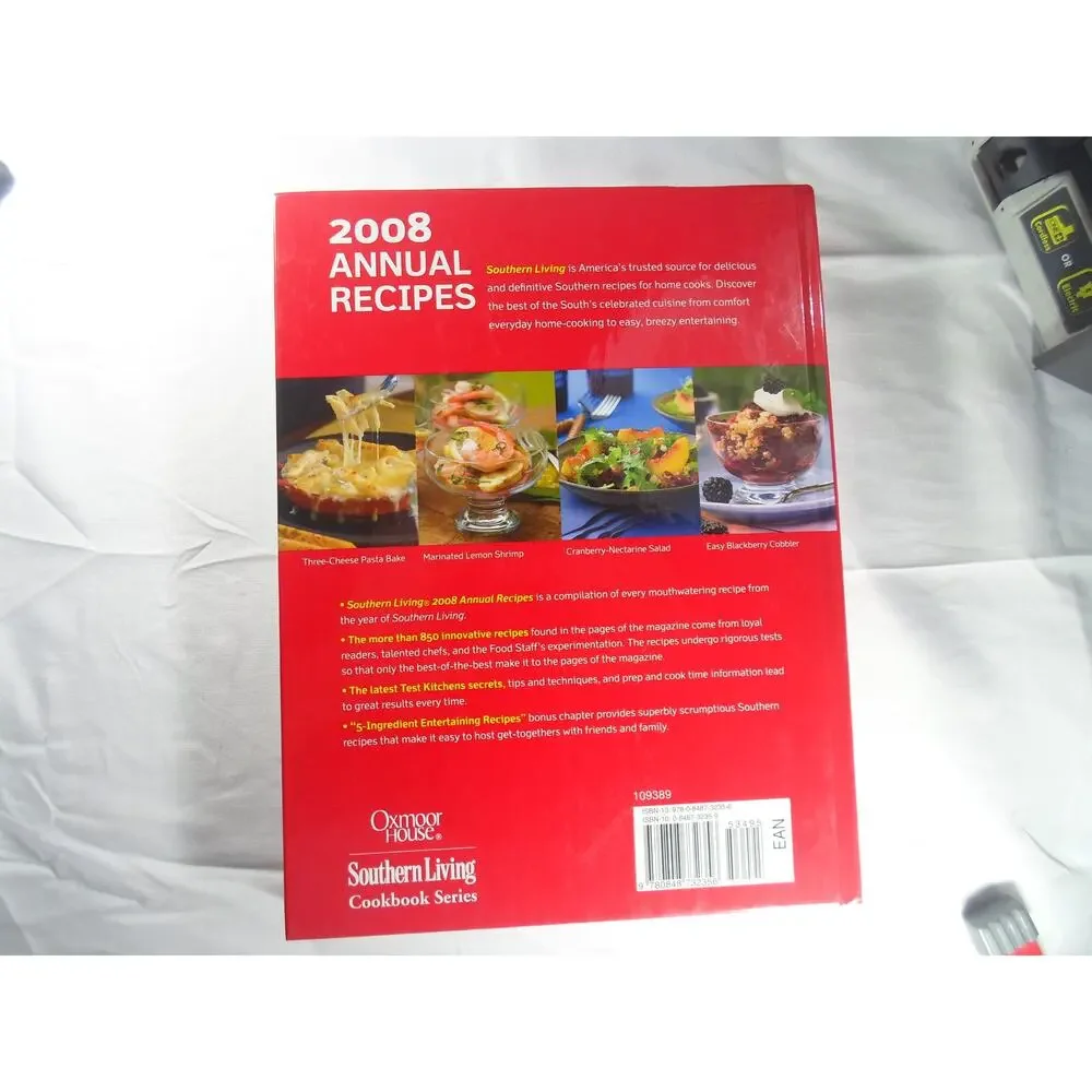 VTG Southern Living 2008 Annual Recipes HC Granny Chic Scratch Nostalgia Cooking